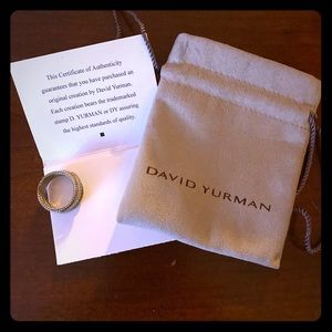 David Yurman crossover ring
